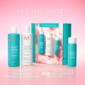 Amazon.com: Moroccanoil Volume Haircare Set : Beauty