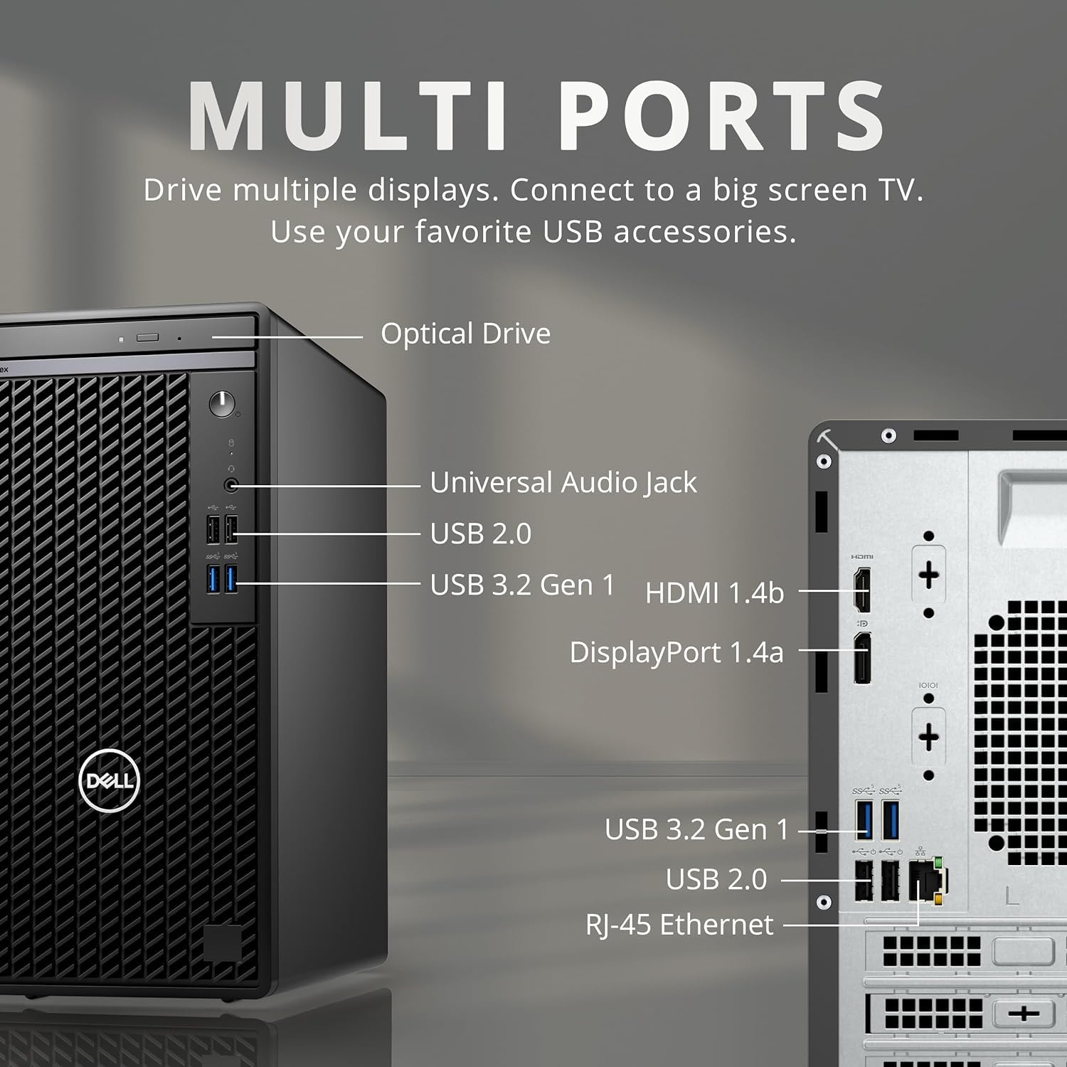 Desktop DELL Vostro 3268 SFF, Procesador Intel Core i7 7700 (hasta