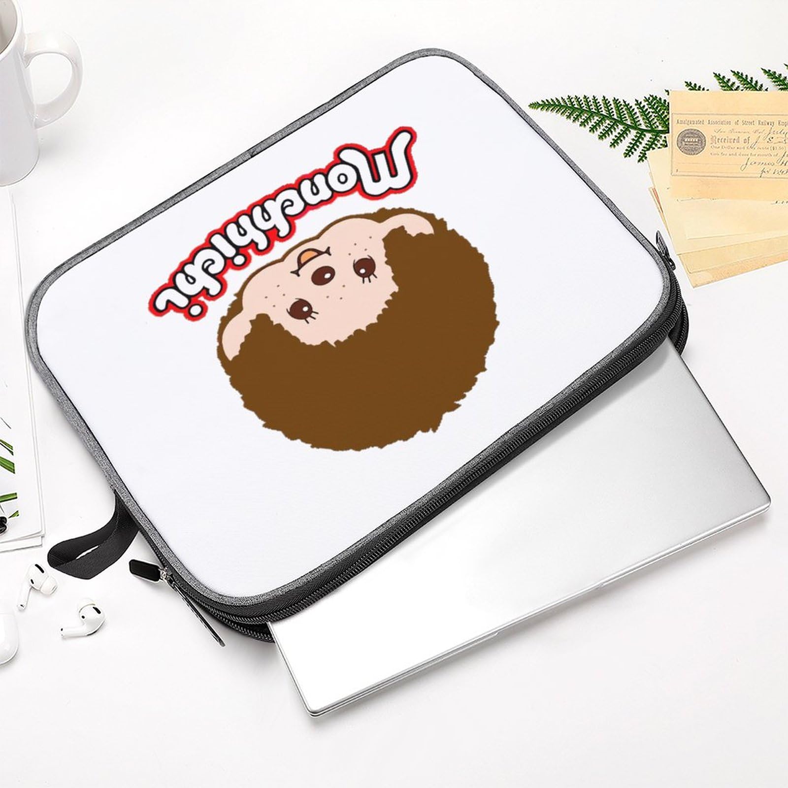 Amazon.co.jp: モンチッチ パソコンケース ノートPCインナーバッグ