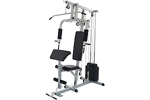 Gold's Gym XRS 50 Olympic Home Gym with 380LBS Resistance
