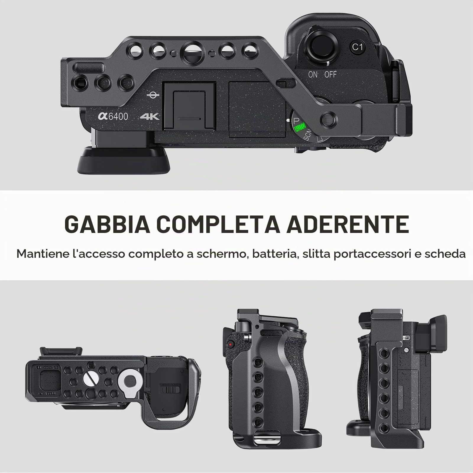 SMALLRIG A6600 Cage Gabbia A6600 per Sony A6600-2493
