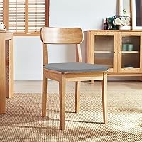 Vista 7 de Basic Beyond Juego de 4 cojines para sillas de cocina, de espuma viscoelástica en forma de U con lazos, 17 x 16 pulgadas, cojines de terciopelo Gris