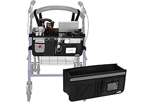 SupreGear Rollator Accessory Basket – Enhanced Mobility for Independent Seniors
