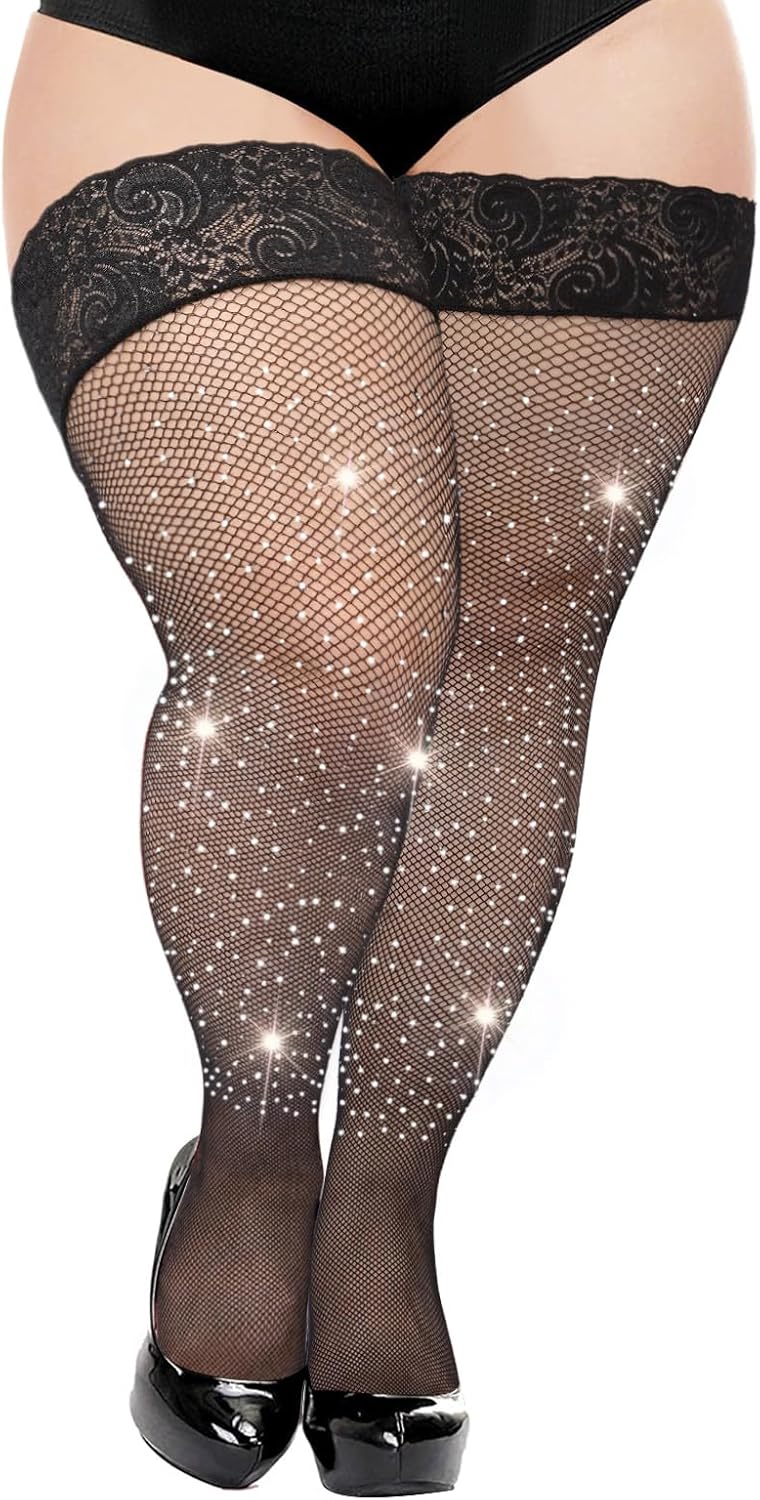 Moon Wood Plus Size Fishnet Stockings for Women Jamaica Ubuy