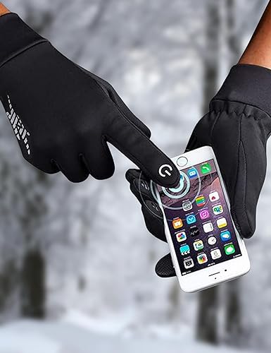 Miniatura 5 de Guantes cálidos de invierno para hombres y mujeres, compatibles con pantalla táctil, ideales para deportes, esquí, ciclismo, senderismo y aventuras