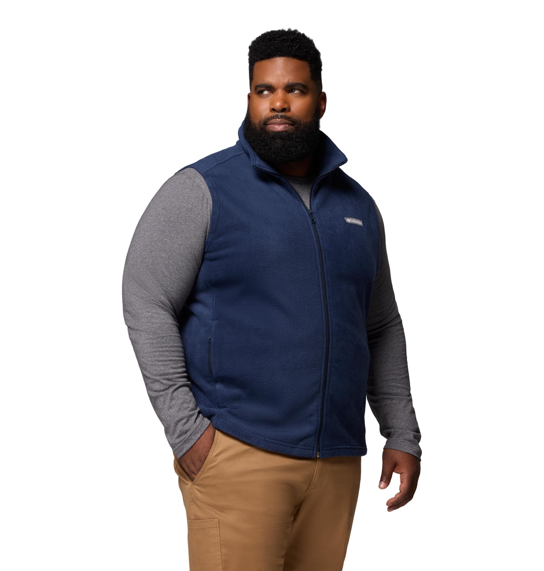 Columbia Steens Mountain Vest, Veste Polaire Sans Manches pour Homme