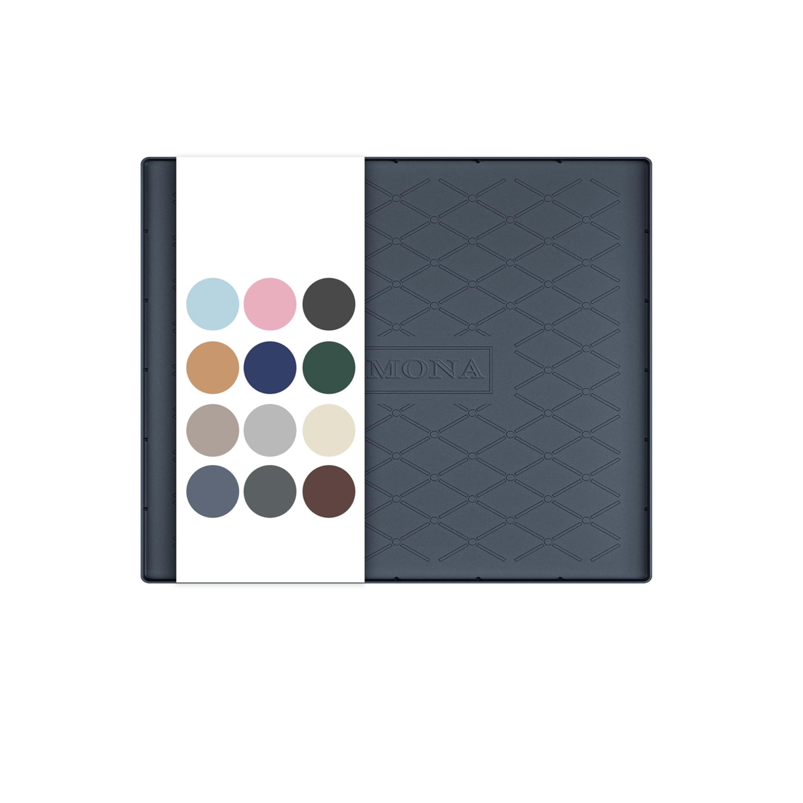 URMONA Under Sink Mat 48 x 63 cm, Waterproof Silicone Cabinet Protector