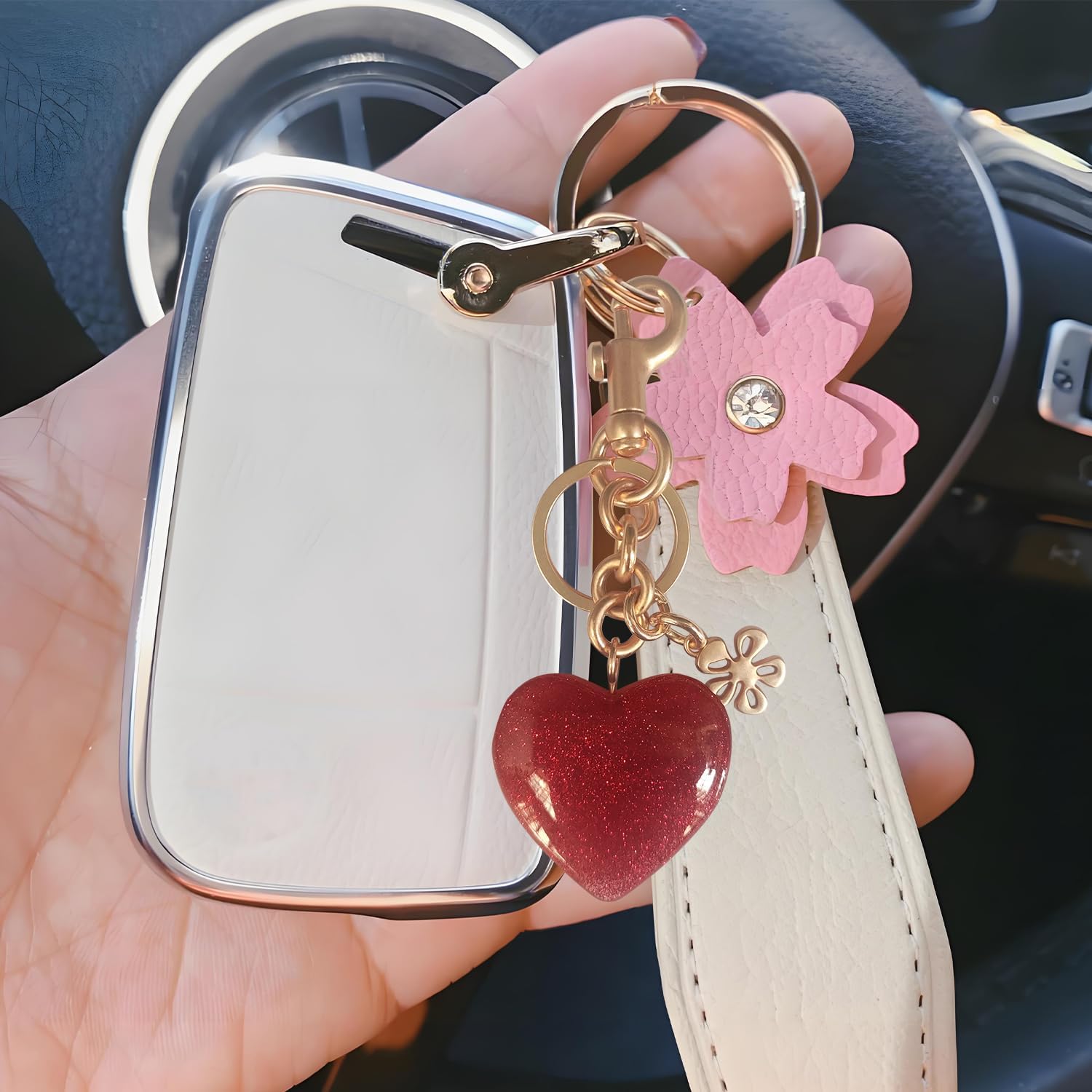 Creative Keychain Charm - Cute Handbag & Wallet Accessory, Durable & Stylish Key Fob, Unique Decorative Trinket - Image 4