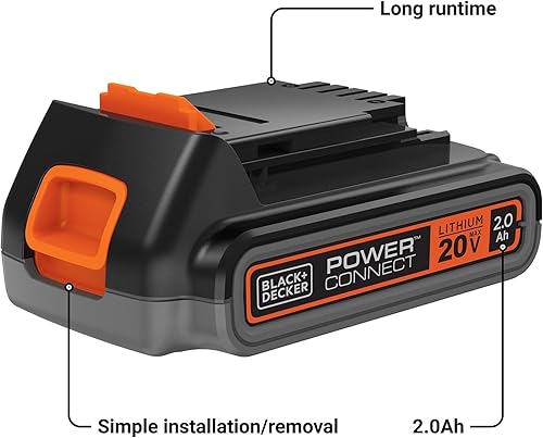 Miniatura 2 de Batería externa de litio LBXR2020-OPE de Black  Decker 2Ah 20V