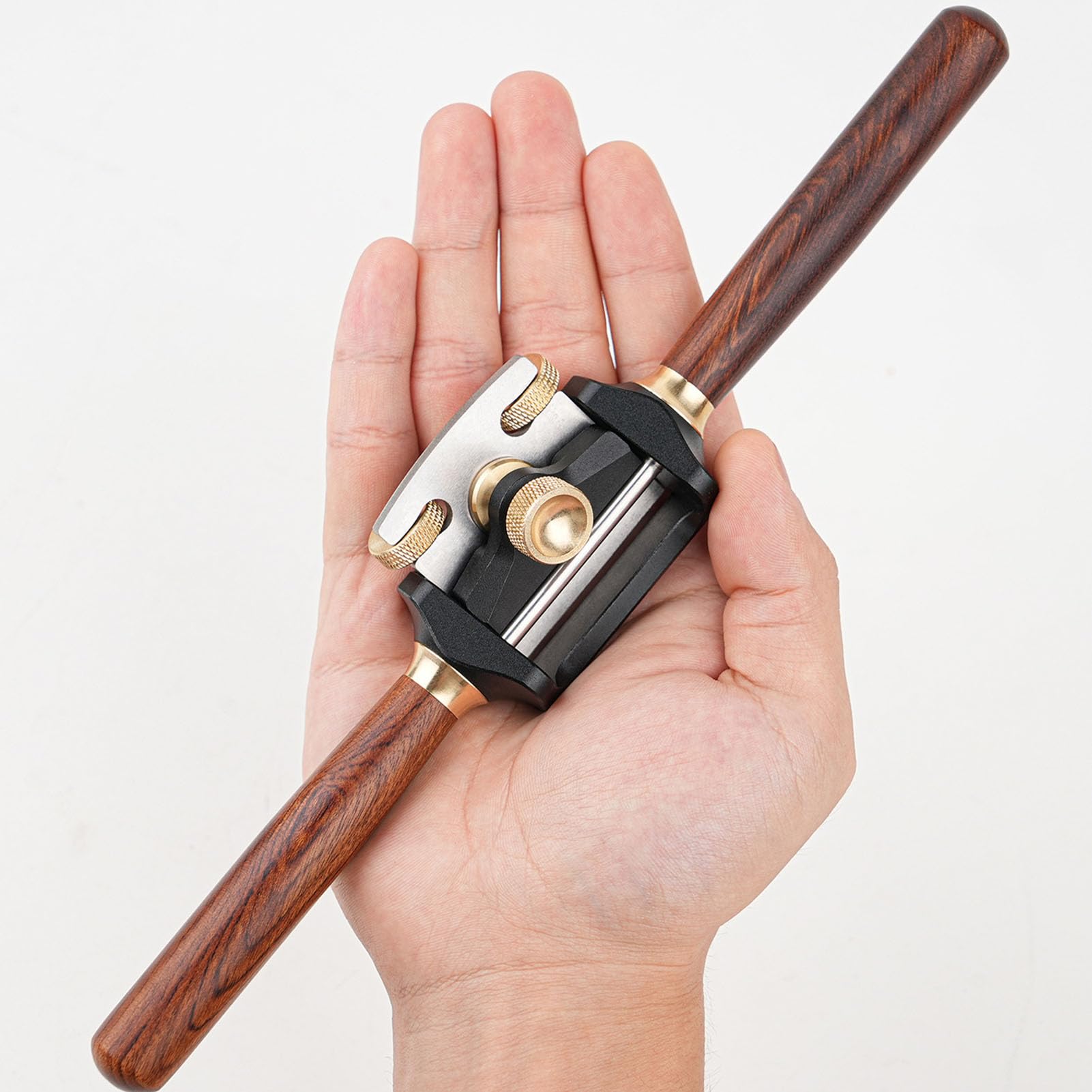 Pialla manuale per la lavorazione del legno Kuuleyn, pialla da banco regolabile, pialla per uccelli regolabile, pialla manuale in legno a base piatta per la lavorazione del legno,