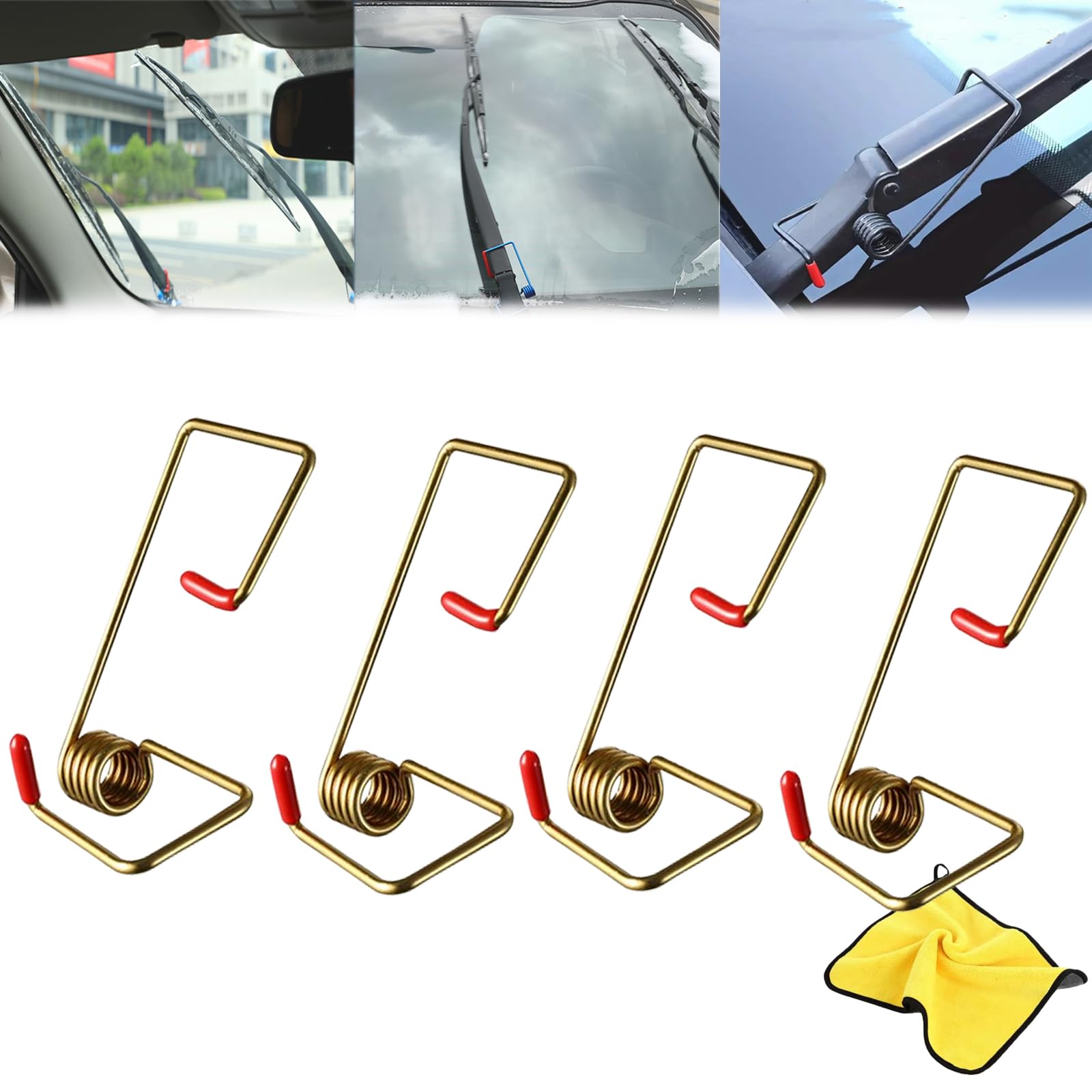 Windshield Wiper Booster Springs Wiper Arm Pressure Spring Booster ...