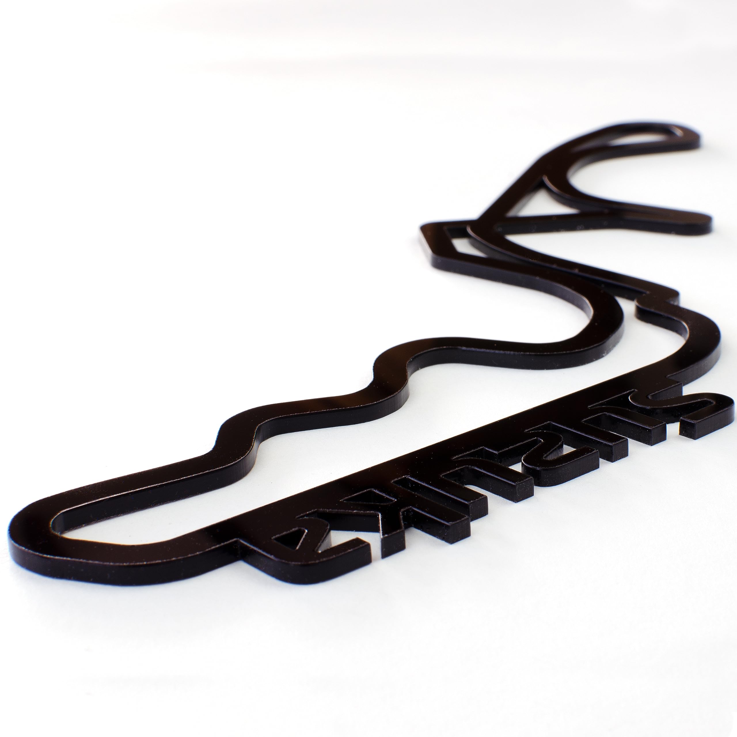 Rustic Charm Formula 1 Circuit Wall Art - Grand Prix Race Track Sculpture - Motorsport Gift - Monaco - Spa - Monza - Any Track. (Suzuka, Small (215mm)) — image 1