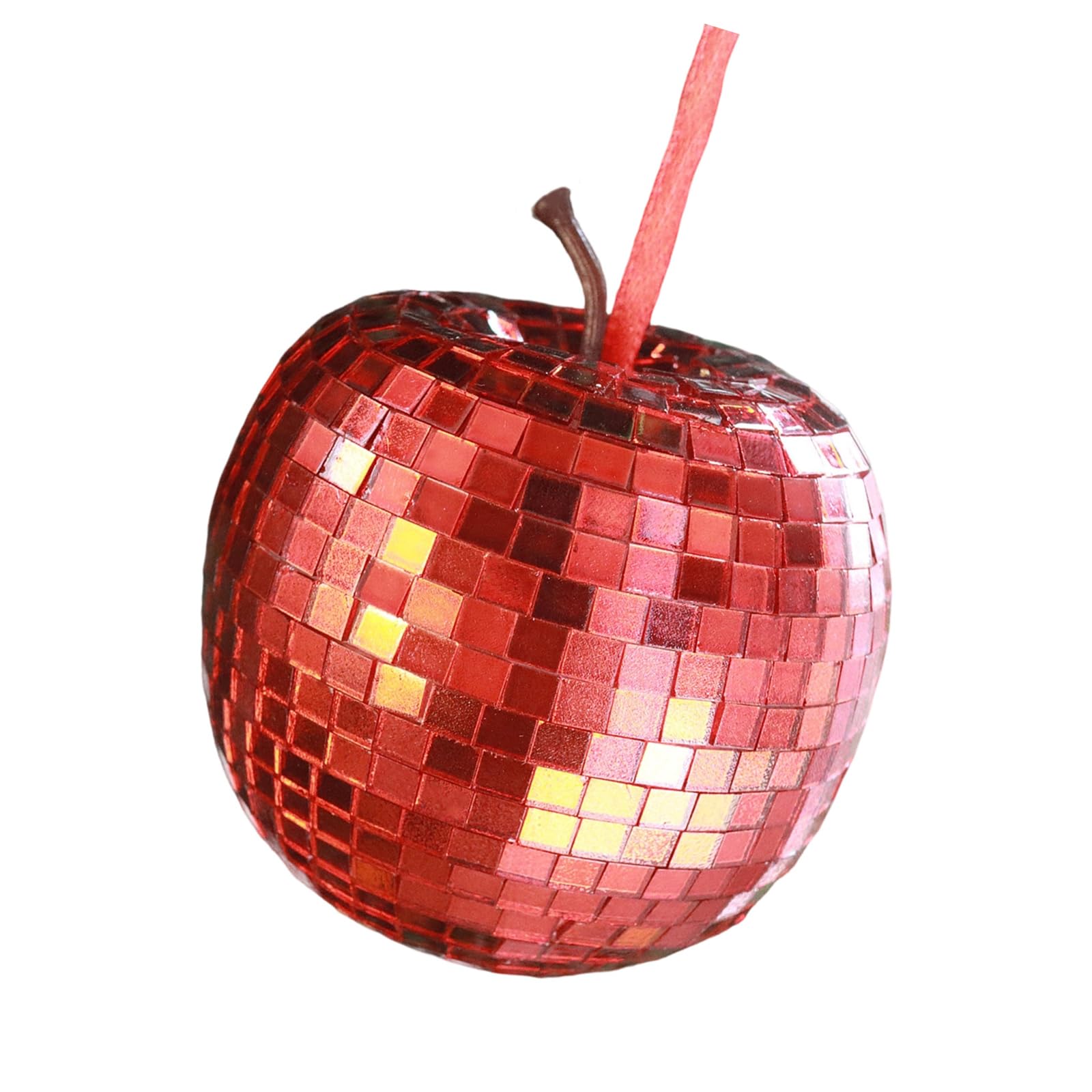 Glass Fruit Ornament for Christmas Tree Decorations Fruit Shape Hanging Ornament Holiday Party Decorations Keepsakes Christmas Tree