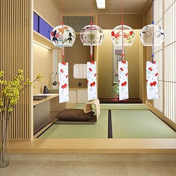 Amazon.co.jp: TAENGGR(みきこ) 風鈴 ウィンドチャイム ガラス