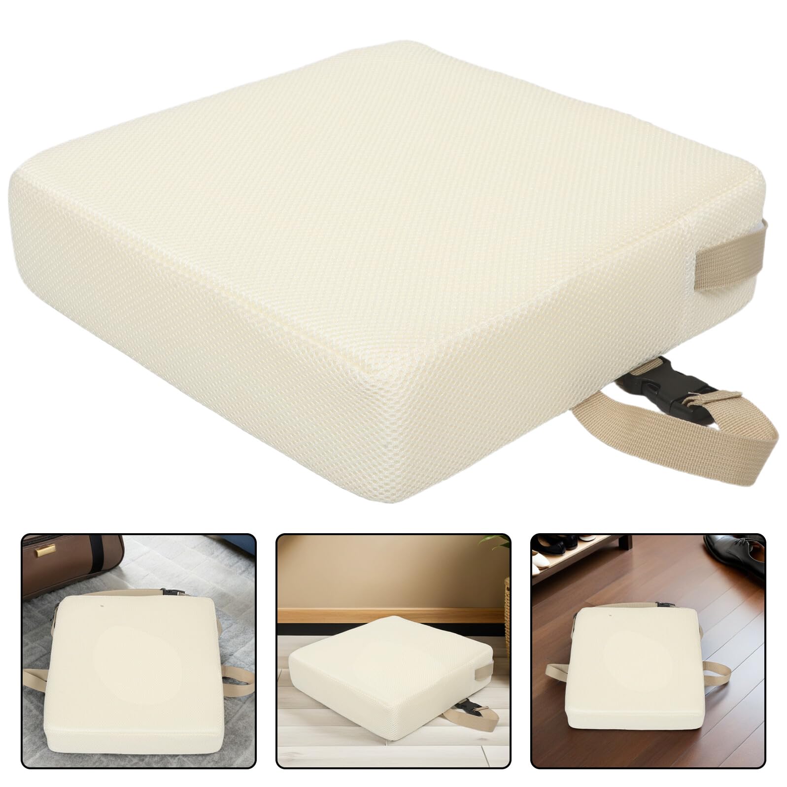 SUPVOX Cojín Elevador para Silla de Cocina Almohadilla Malla Transpirable de Nido de Abeja Reemplazo para Asiento Elevador de Silla Alta Comer Casa o Restaurante
