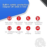 Vista 5 de Batería para Philips Avent Eco SCD535 DECT Avent SCD530 Avent SCD535 Avent SCD53500 Avent SCD536 Avent SCD540 BYD001743 BYD006649 RCD