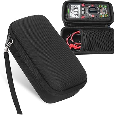 Case for KAIWEETS Digital Multimeter and HT118A TRMS 6000 Counts Voltmeter, EVA Hard Case Protective Carrying Storage Bag