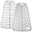 Mama Cheetah Baby Sleep Sack 2.5 TOG, Organic Cotton Baby Wearable Blanket with Two-Way Zipper, Swaddle Transition Baby Sleeping Bag for Newborn Infant Toddler Boy Girl, 18-24 Months