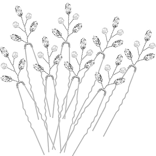 Miniatura 8 de 8 horquillas para el pelo de boda, accesorios para el cabello de novia, accesorios para el cabello para mujeres, bodas, accesorios para el cabello