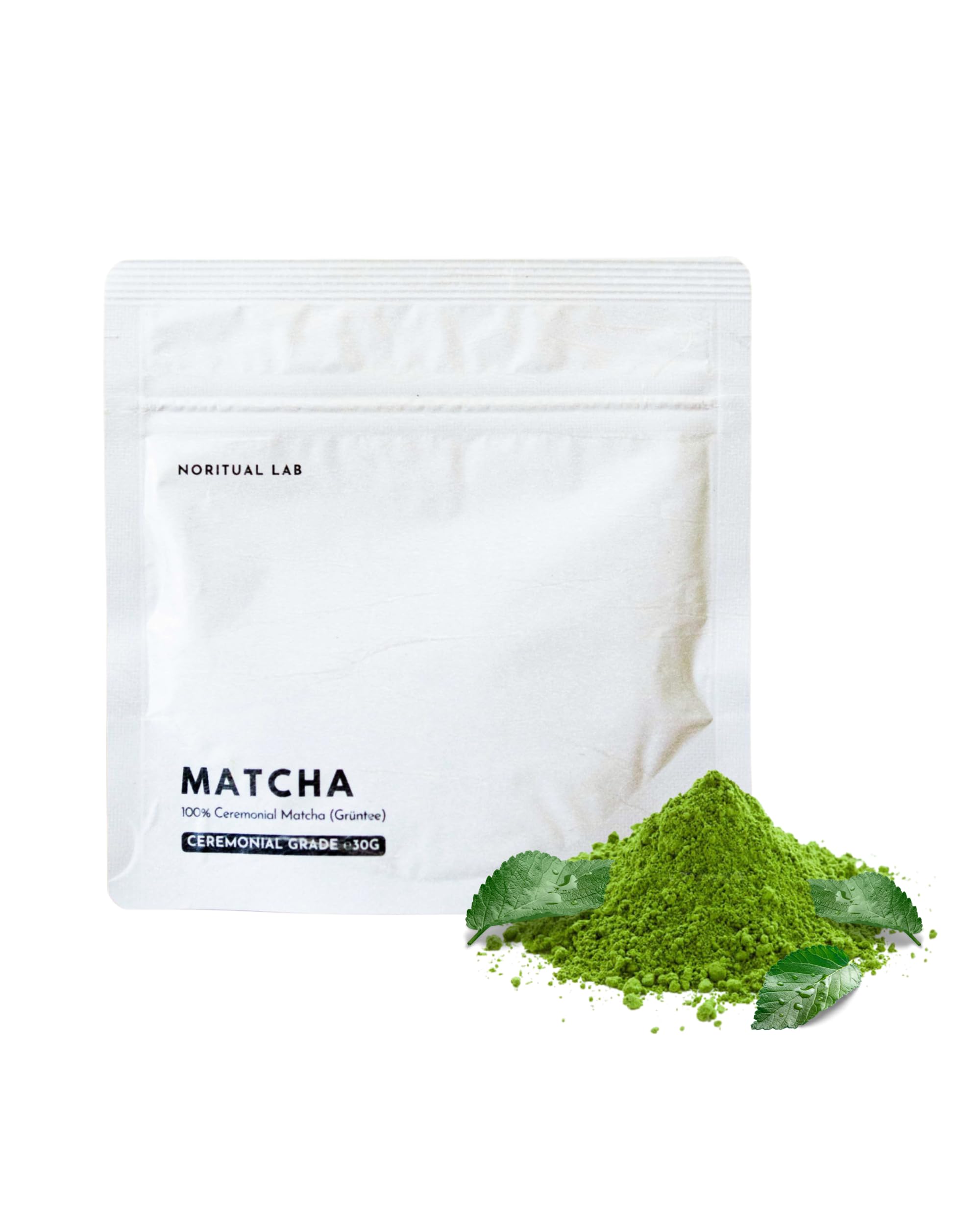 Ceremonial Matcha - Reines Grüntee-Pulver aus Japan - Original Japanischer Tee der Ersten Ernte - Höchste Qualität - 100% Natürlich & Laborgeprüft - 30g