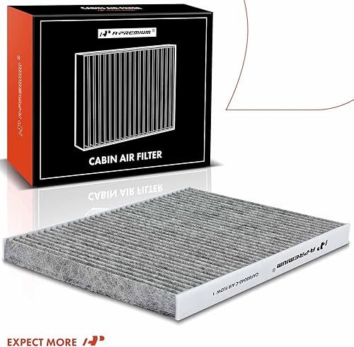 Miniatura 9 de A-Premium Filtro de aire de cabina con carbón activado compatible con Buick LeSabre y Cadillac DeVille, DTS y Oldsmobile Aurora y Pontiac