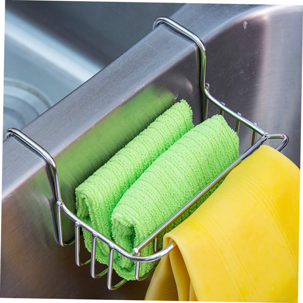Scolapiatti sopra il lavandino, da cucina, Cesto appeso for scolapiatti, for spugna, Porta sapone, for, Cestini for for, Lavello