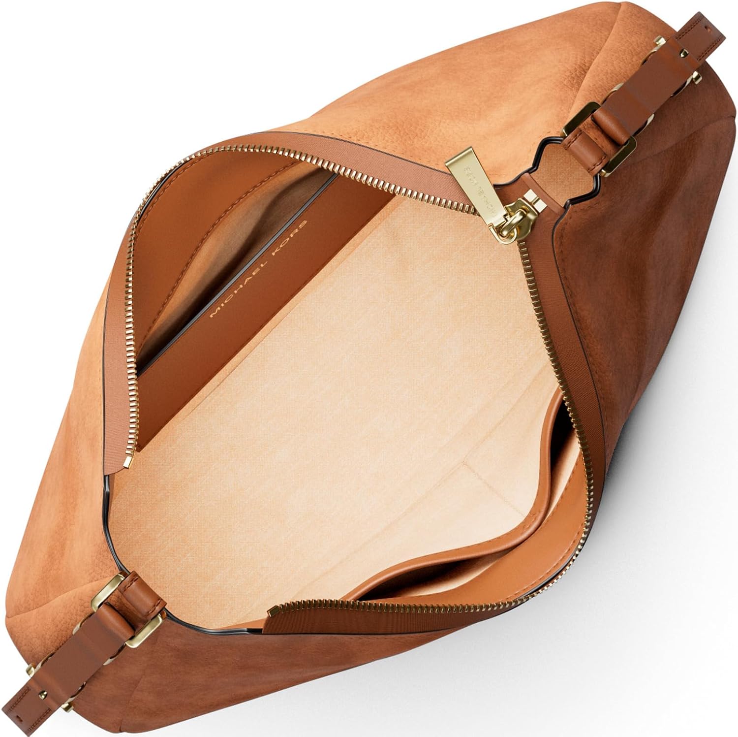 Michael Kors Nolita Medium Hammered Leather Shoulder Bag