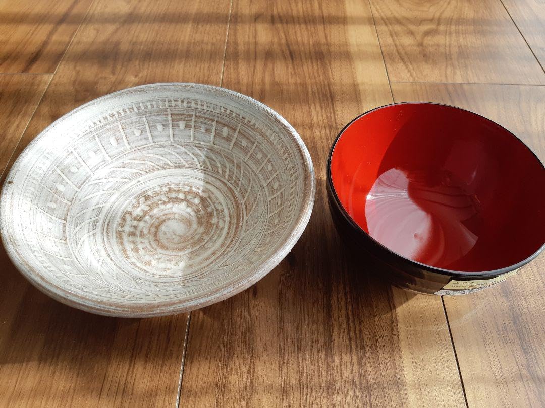 輪島塗夫婦椀 松沈金 大向高洲堂 福久勝利作 朱・黒塗 天 然木 二客揃