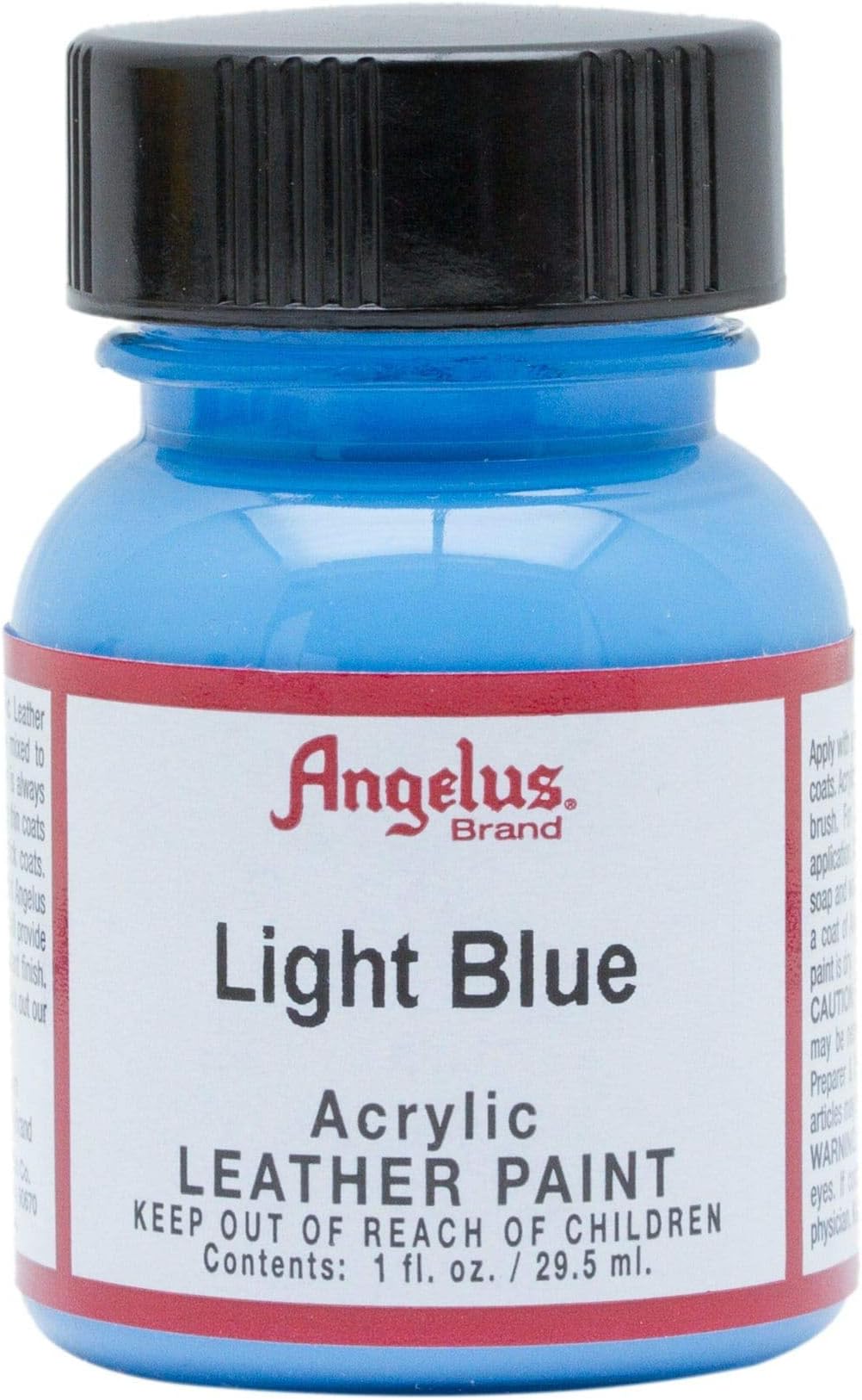 Light Blue Acrylic Leather Paint 1 oz