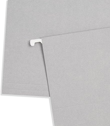 Vista 57 de Blue Summit Supplies Carpetas colgantes para archivos, 25 carpetas colgantes reforzadas, diseñadas para el hogar y la oficina, organización de Negro