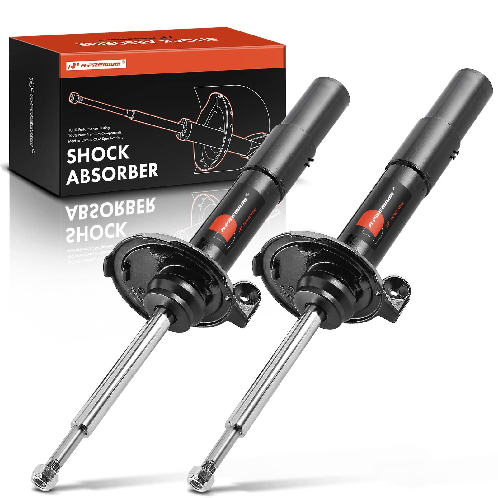 soshuu2002様 Amazon.com: A-Premium Rear Shock Absorber Compatible with
