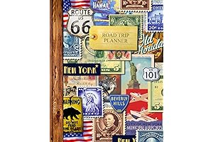 Road Trip Planner: Vacation Planner & Travel Journal for Road Trips