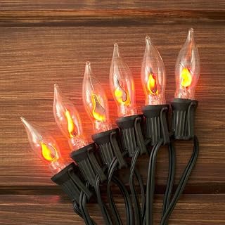 Flame Light Bulbs Rainproof LED Outdoor Halloween Flame Flicker Light Bulb