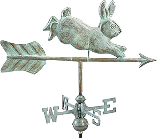 Good Directions 809V1R Rabbit Roof Mount, Blue Verde Copper Weathervane