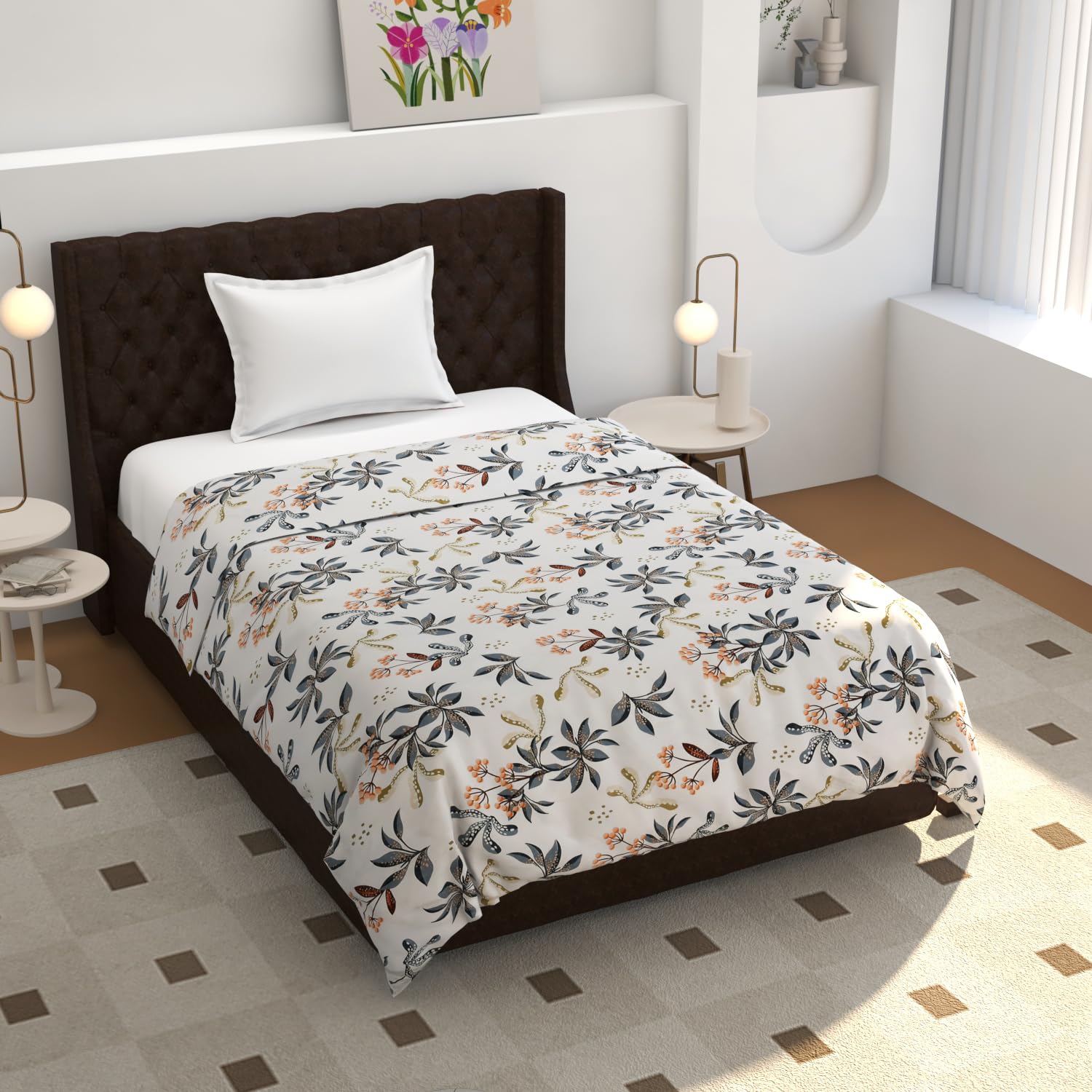 Premium Cotton Duvet Cover - Single & Double Bed -16