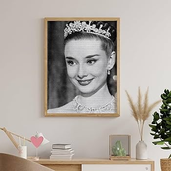 絵画『オードリー・ヘップバーン』ヘイ平山画 絵画『オードリー・ヘップバーン』ヘイ平山画