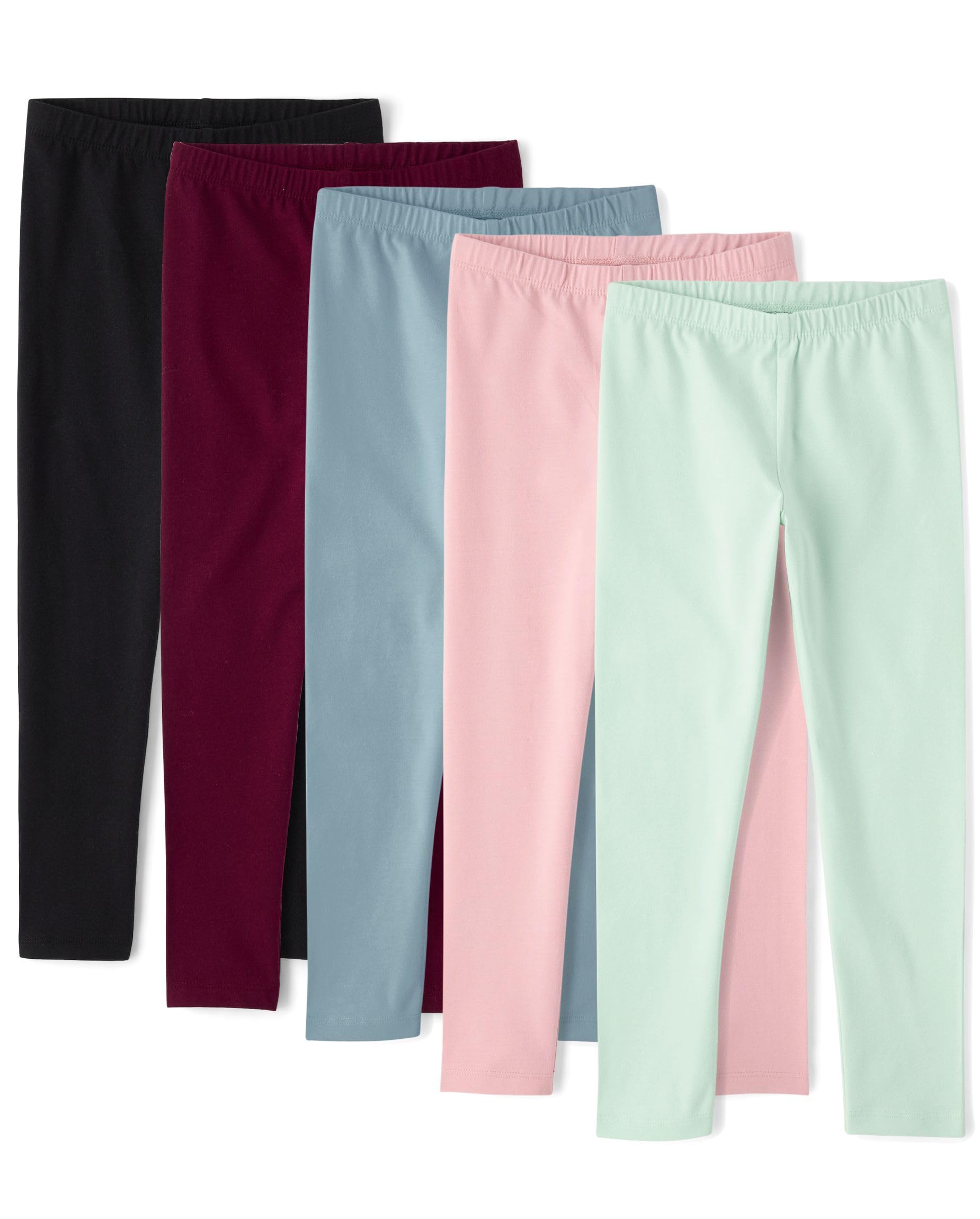The Childrens Place Girls Printed Leggings 2-Pack