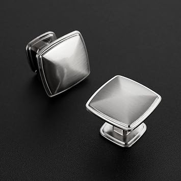 25 Pack Brushed Nickel Kitchen Cabinet Knobs, Kitchen Hardware