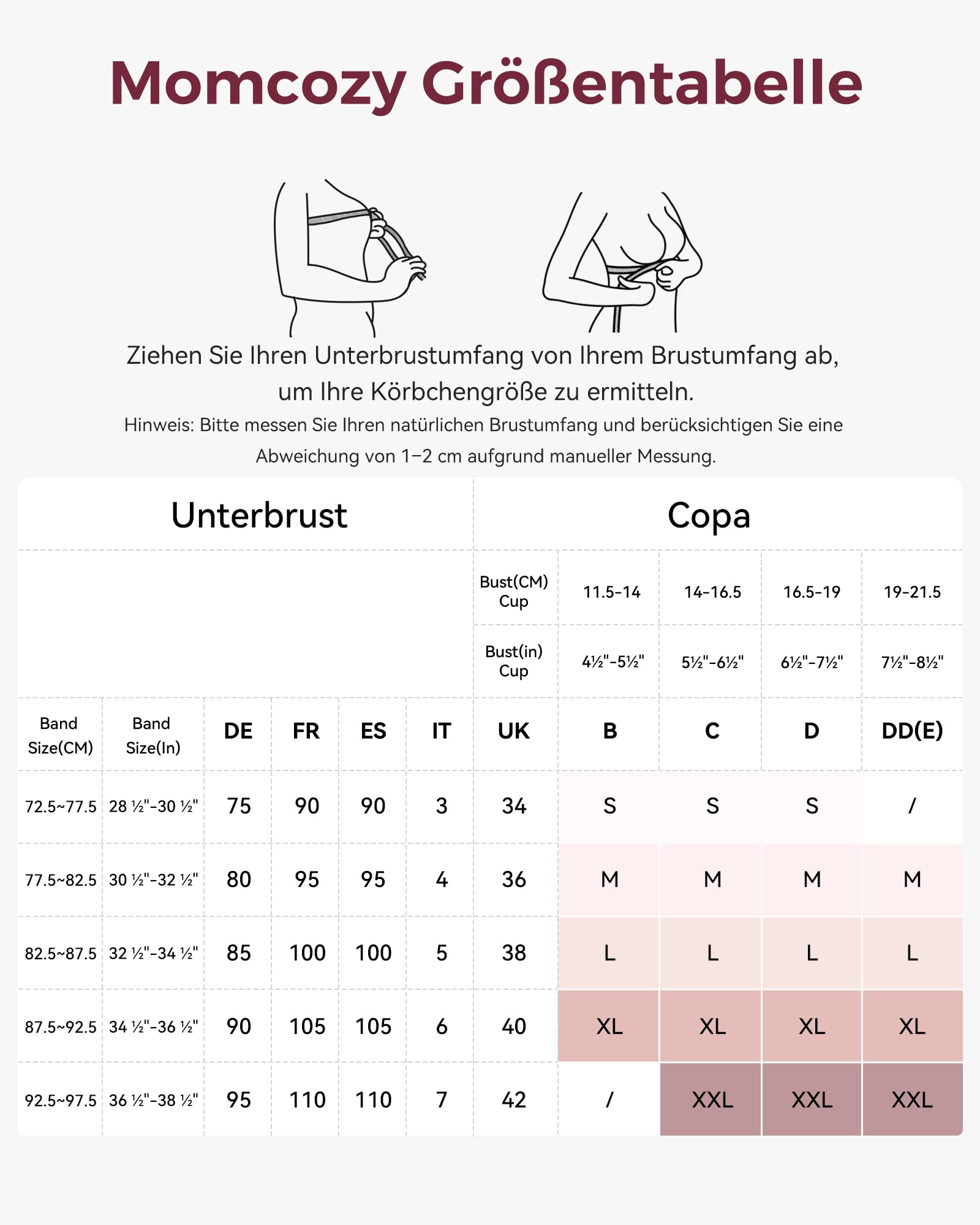Momcozy Milchpumpe Mobile Style| M6, Tragbare Stillpumpe, Still-BH & Hands Free Pumping Tank Top, All-in-One-Pump- und Still-Tanktop für Damen Größe XL