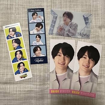 なにわ男子 西畑大吾 自撮り カード トレカ セット Amazon.co.jp: なにわ男子 +Alpha フォトカード クリアソロ