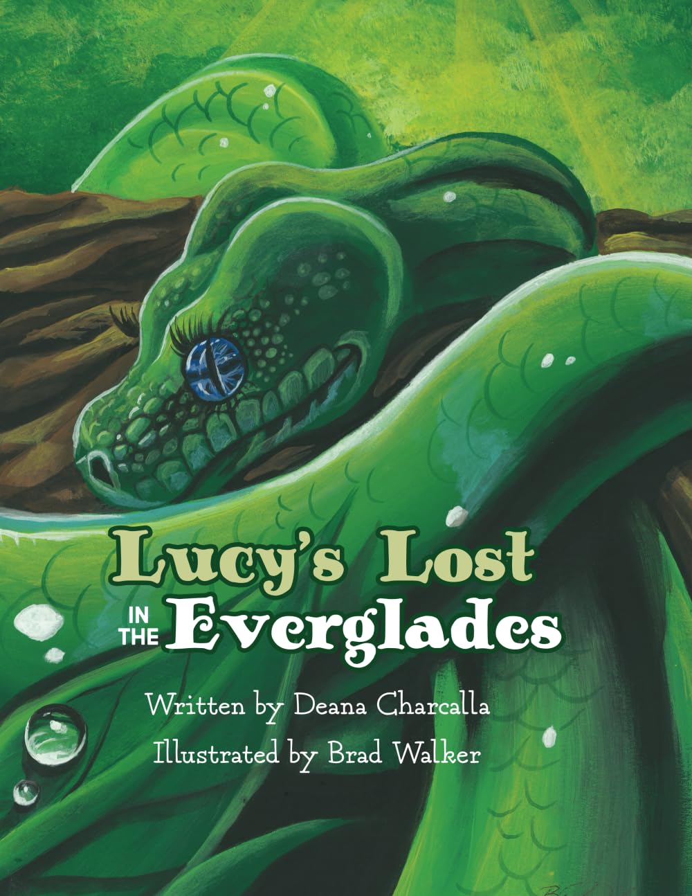 Lucy's Lost in the Everglades: A fun adventure with a Green tree python, who makes friends with the animals of the Everglades. This book is filled ... and over again. (The Creepy Crawly Series)