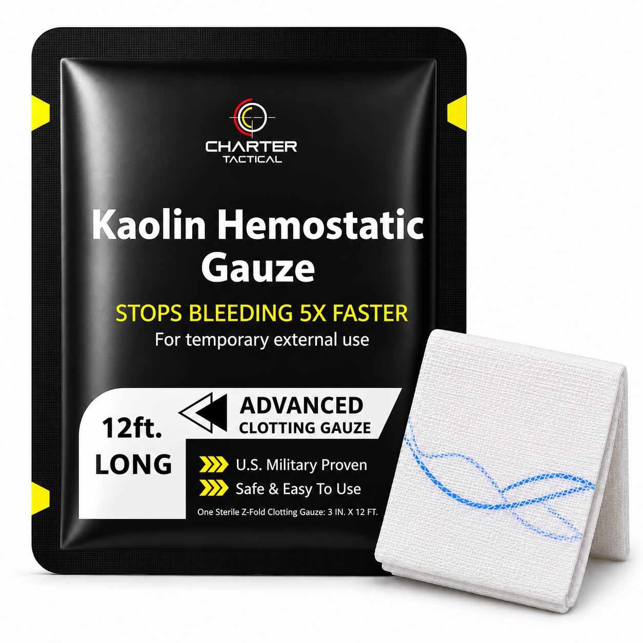First Aid Hemostatic Gauze