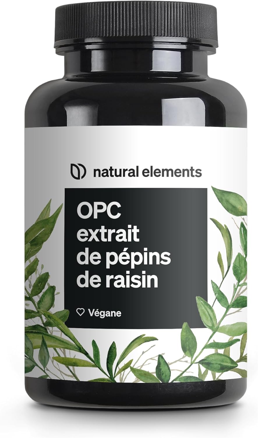 OPC extrait de pépins de raisin 240 gélules hautement dosées pour 8