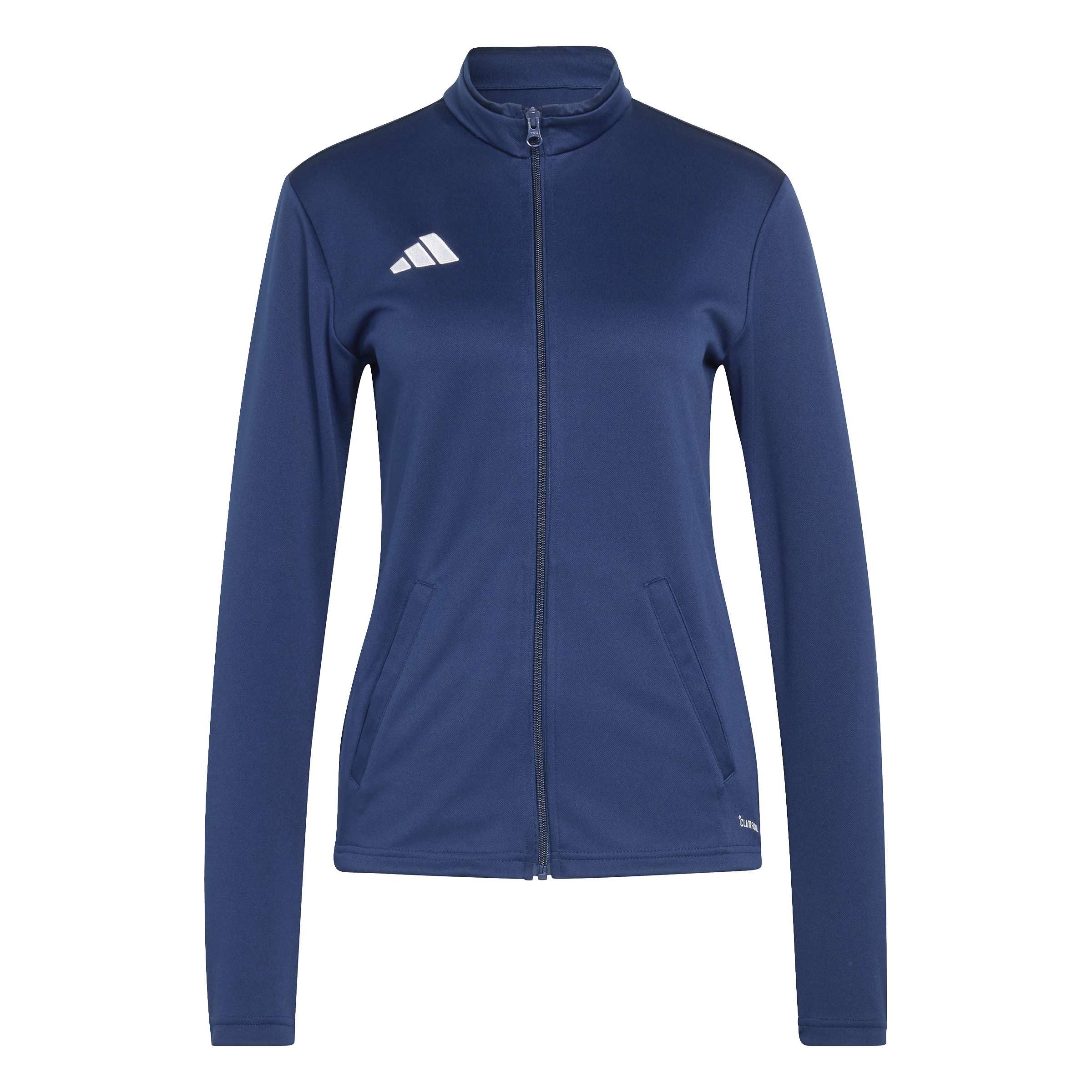 adidas Women's Entrada26 Track Sweatshirt, team navy blue 2/white, M Tall