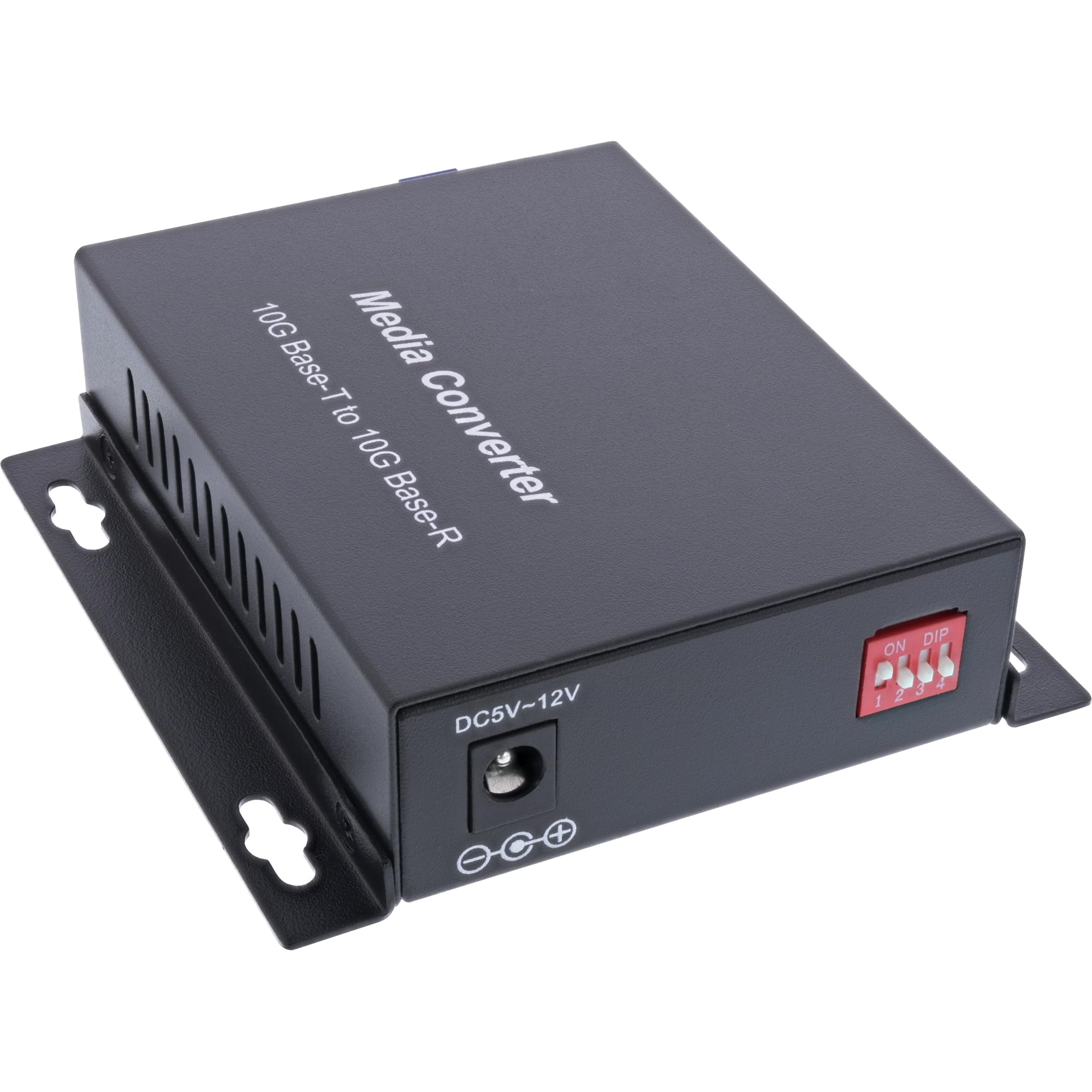 InLine Convertisseur multimédia réseau Gigabit SFP 10 Gb/s TP vers SFP+ LWL (pour LC Duplex), SM, 10 km, 66659F