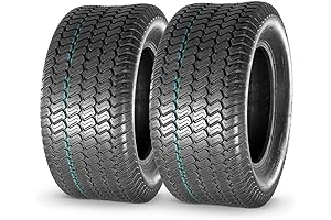 MaxAuto 23 x 9.50-12 Turf Tires for Lawn Mower