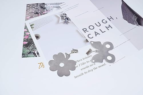 Miniatura 10 de Clips con peso para cortinas de exterior, impermeables, de acero inoxidable pesado, paquete de 6, ideal para mesa de bufé, fiestas, cenas de