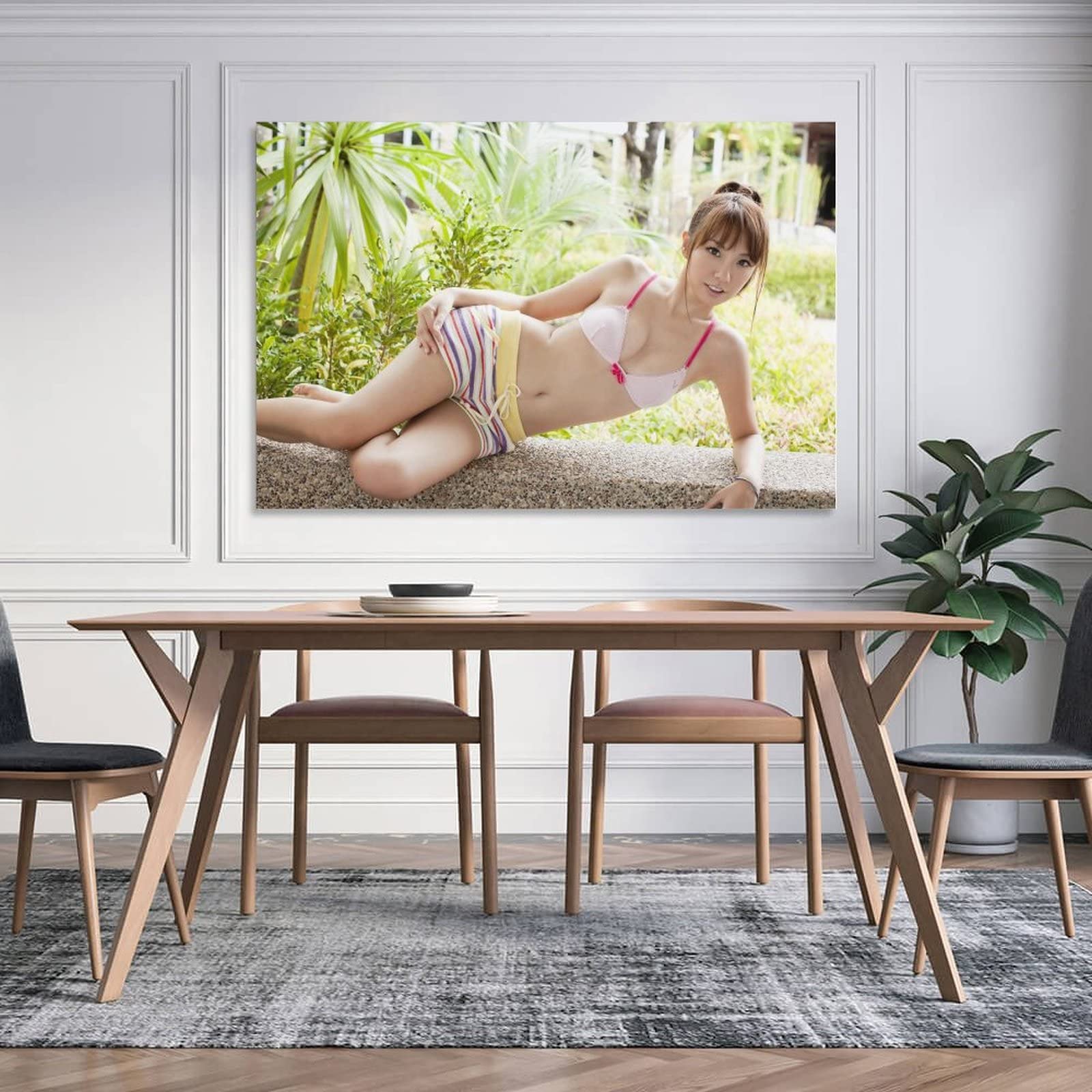 Amazon.co.jp: 山本梓水着セクシー写真ポスター絵画 プリント