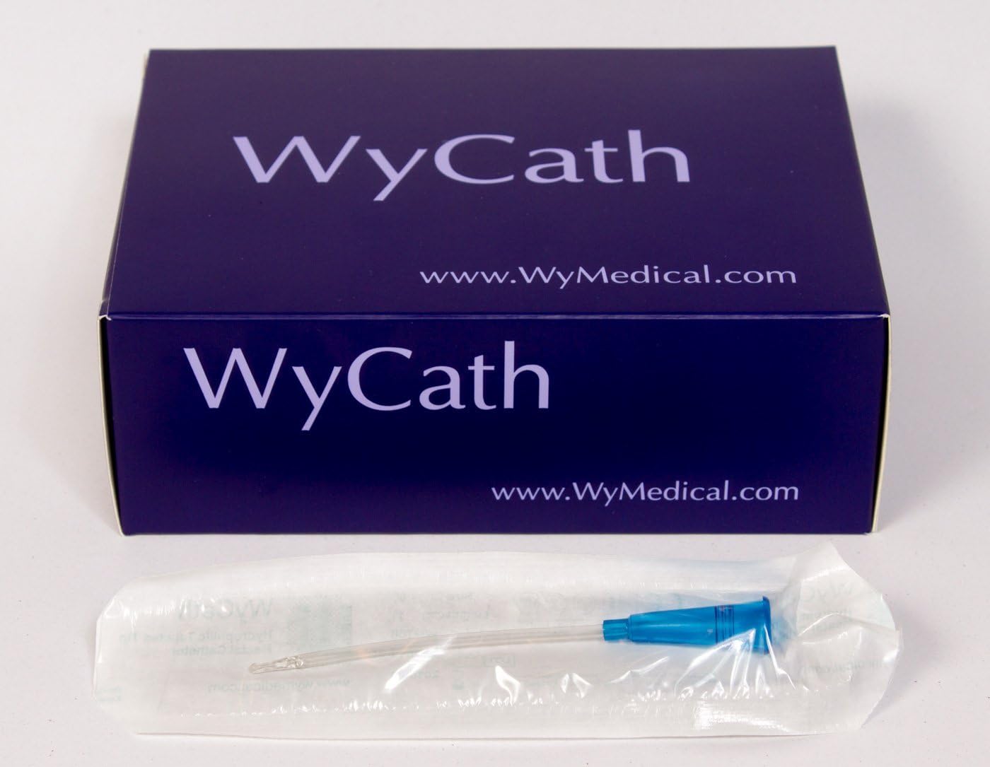 WyCath Hydrophilic Lubricated Meatal Dilator Tapered Tip 08ch (Box of 30)