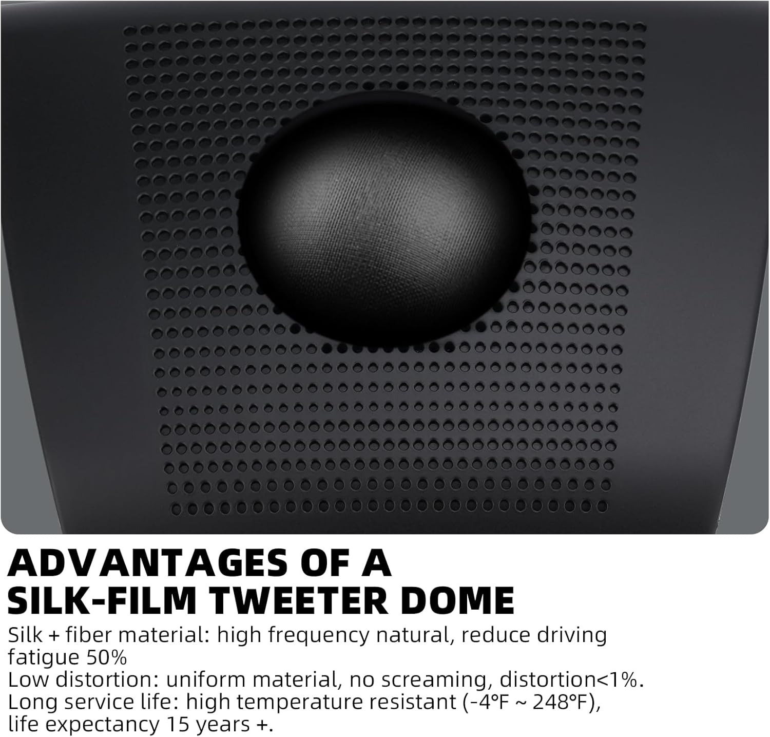 Universal Car Center Channel Speaker - High Performance Surround Sound System, Surface Mount Mid-Dash Audio for All Vehicles, Easy No-Cut Installation, Sleek Design (Fits Trucks/SUVs/Sedans) - Image 8